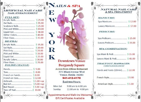 Nail Salon, nails,new york nails @ venice fl